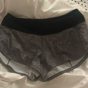 Grey lululemon shorts